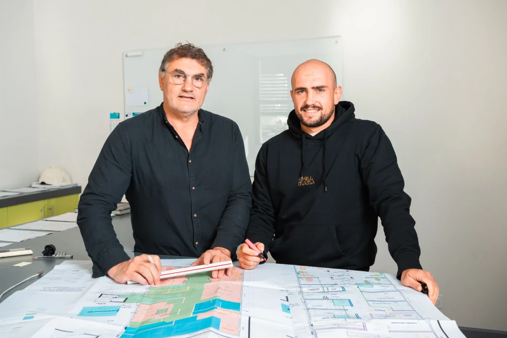 Portrait de Pierre et Damien